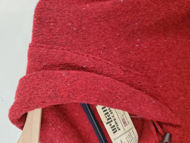Urban Pipeline Size Small Red Long Sleeve Shawl Neck Knit Sweater