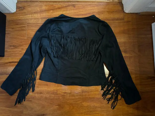 Hollister 2010s  Fringe Motorcycle Jacket