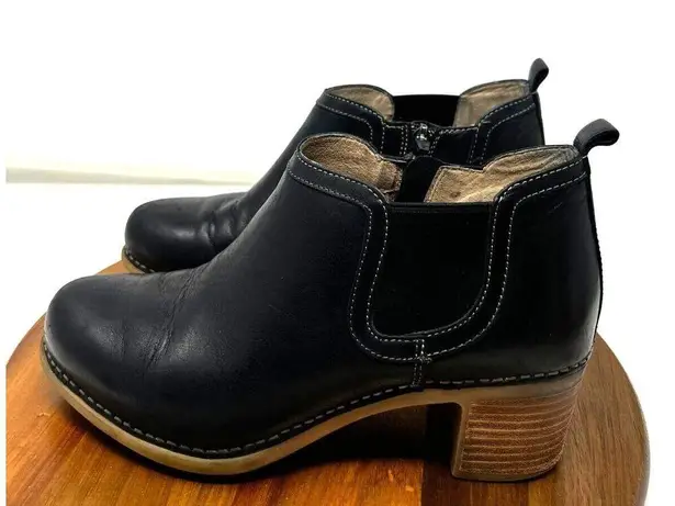 Dansko  Harlene Ankle Boots Booties Shoes Womens Size EU 39 US 8.5 US Black