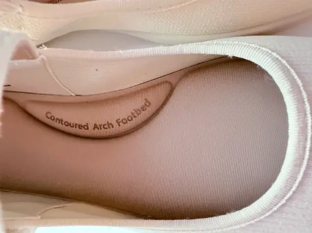 JSPORT Women’s Mary Jane Shoes Cream Beige Casual Flats Arch Support Sz 10 New Tan