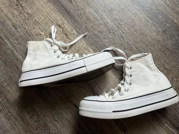 Converse Platform White