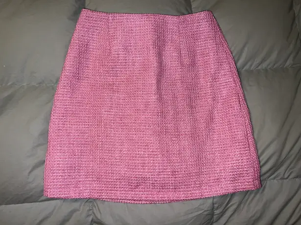 Pink Lily Pencil Skirt