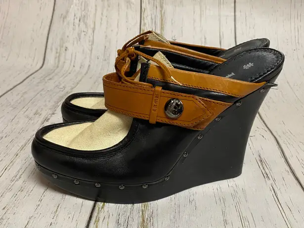 L.A.M.B. Gwen Stefani Euclid Platform Wedge Clog