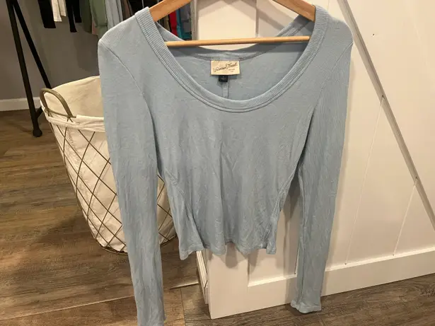 Target blue long sleeve