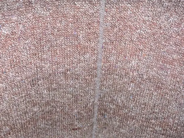 Ellen Tracy  Gray and Tan Open Front Sweater Vest Size Small