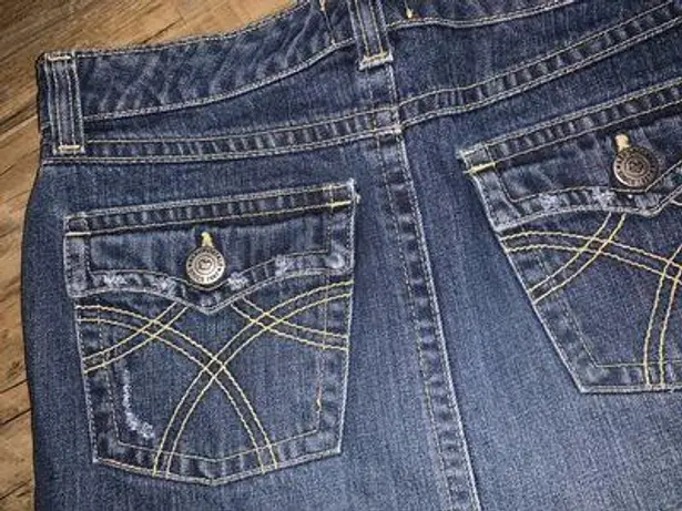 Aeropostale Y2K Denim Mini Skirt 3/4