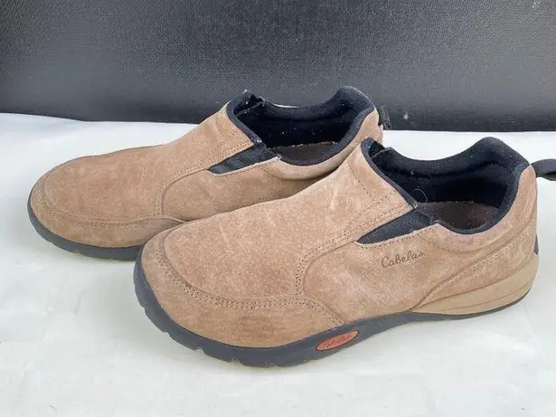 Cabela's Women's Tan Suede Slip on Shoes/ Loafers Size 8 SKU 4979