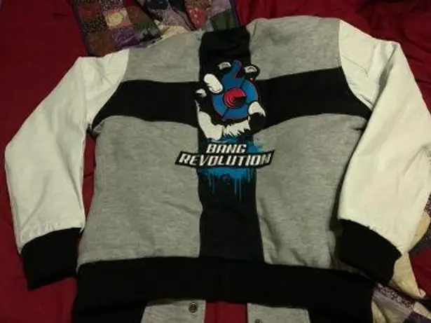 Bang Energy Varsity Jacket Gray