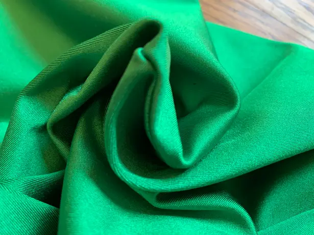 Cowl neck strappy cami top green size S