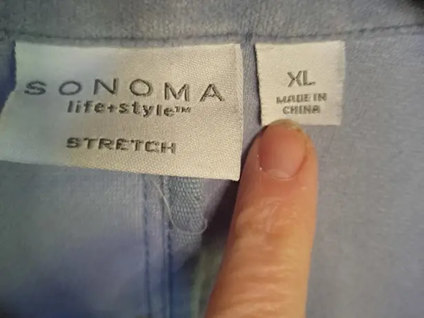 Sonoma  Light Blue Corduroy Blazer Size XL‎