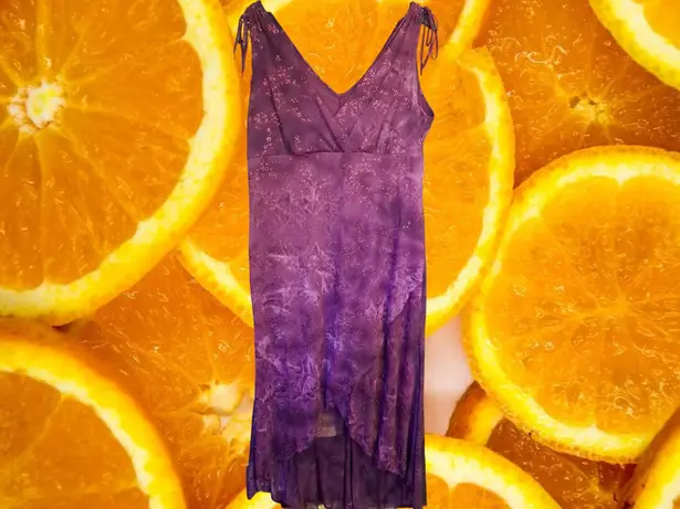 Taboo  Maroon‎ Sparkly Sleeveless Dress - Image 4