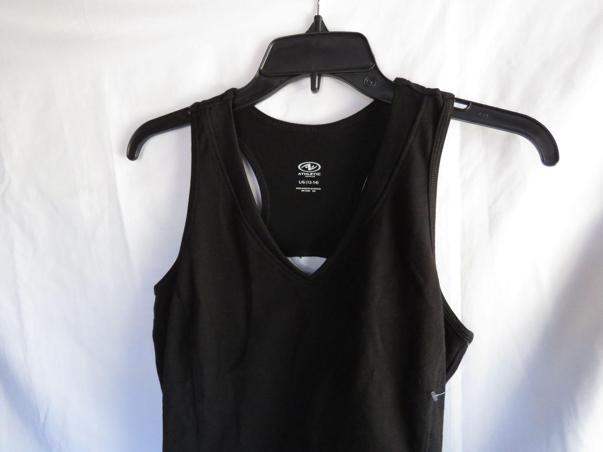 Athletic Works Black Workout Tank Top