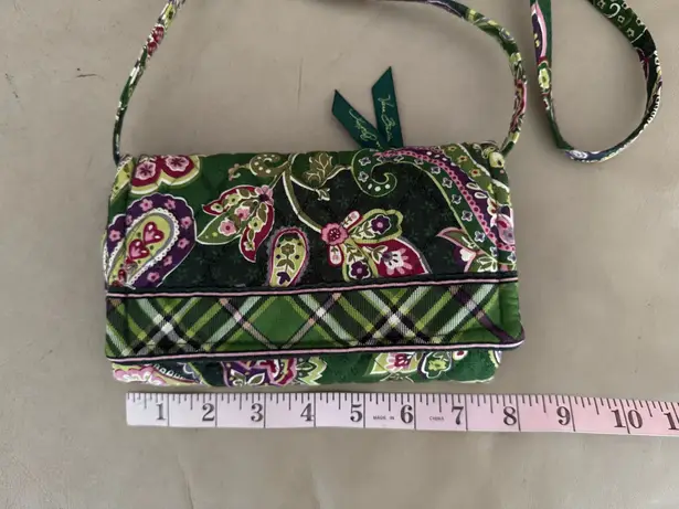 Vera Bradley NWOT  Trifold Wallet With Removable Strap. MSRP $42  - Image 11
