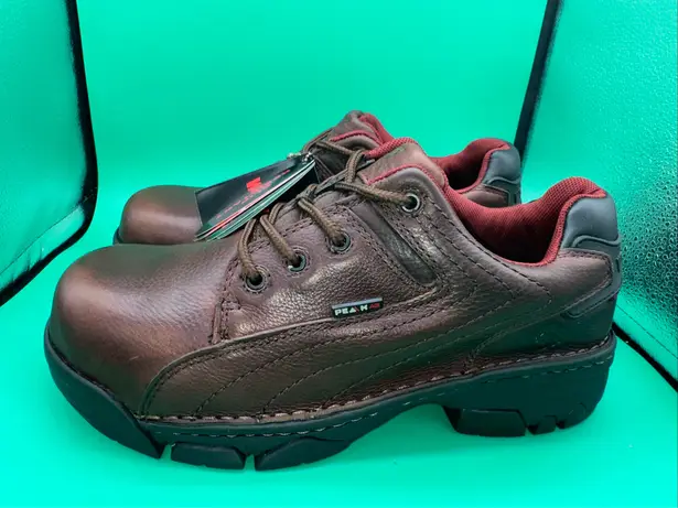 Wolverine Women’s 10  AYAH Won Oxford Peak Ag Comp-toe EH Brown Brun - Image 6