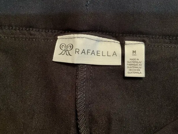 Rafaella Black mini skort with slit