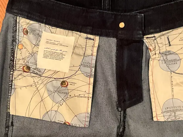 Anthropologie Leifsdottir Lace Up Ankle Jeans 27