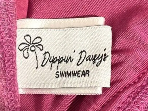 Daisy Dippin’ ’s Pink Arena One Piece Swimsuit Size Large