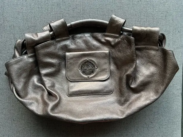 Loewe Nappa Handbag Aire Leather Gold