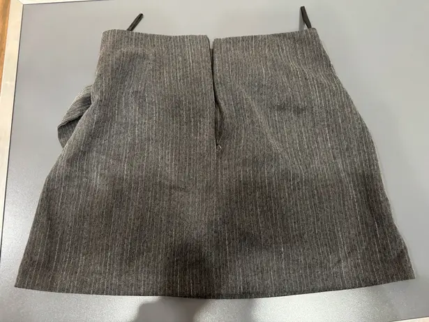 Doe & Rae Faux Wrap Mini Skirt