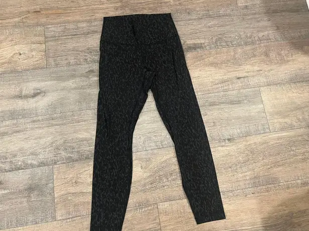 Lululemon Leggings Cheetah Leopard Print Align 25”