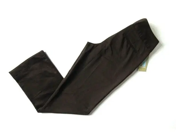 Dockers NWT April Trouser in Brown Curvy Truly Slimming Stretch Pants 2 x 31 ½