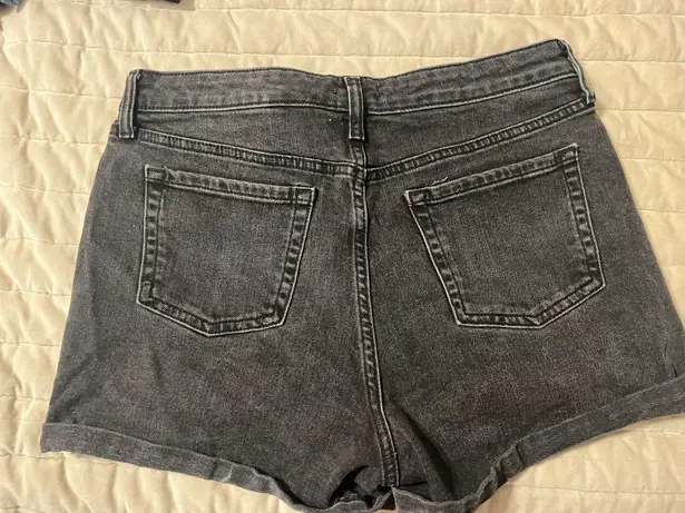 Target Black Denim Shorts