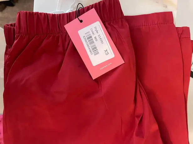 Edikted Red Track Pants