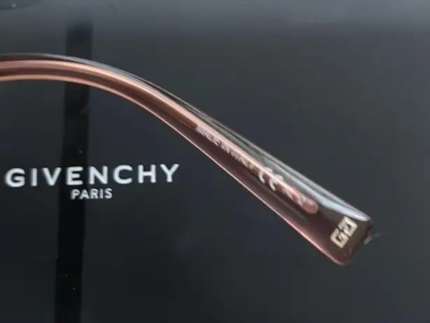 Givenchy Pink Gradient Oval Sunglasses