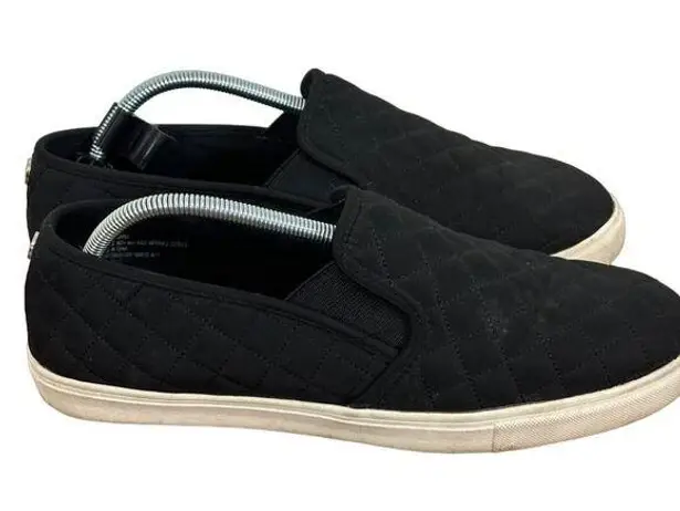 Mossimo Womens SZ 11 Puffer Quilted Slip on Shoes Black Sku 2679