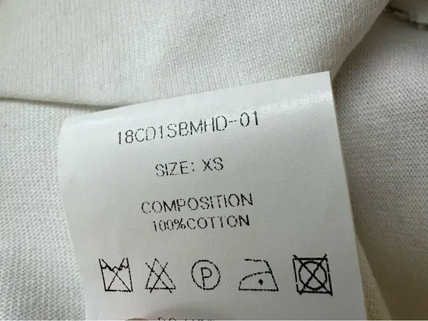 Sounds BMUET(TE) x Thomas Robson Asymmetrical Hoodie Size XS