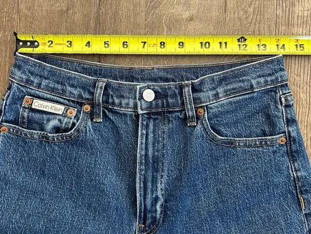 Calvin Klein Original Straight High Rise Ankle Denim Jeans 26