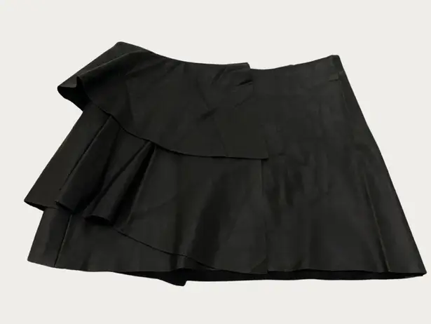 ZARA Leather Mini Skirt