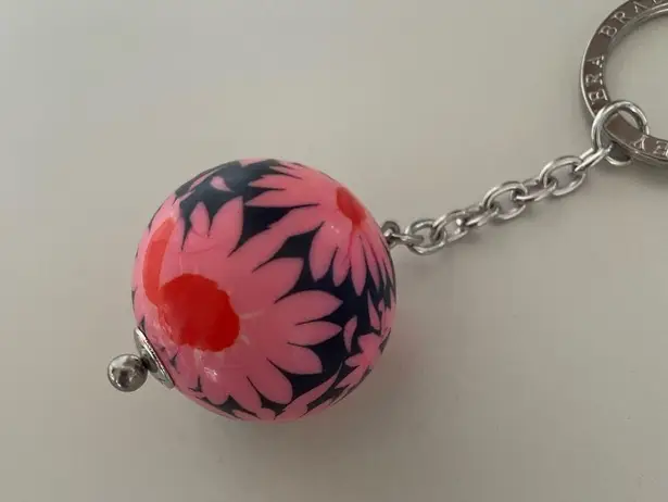Vera Bradley NWT  Have a Ball Keychain, “Loves Me…” - Image 3
