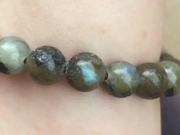 Green Line Jasper Power Stretch Bracelet