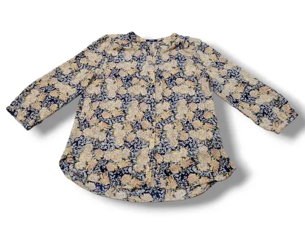 NYDJ Top Size Small Not Your Daughter's Jeans Blouse Long Sleeve Button Down EUC