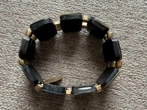 Metro 7 rhinestone stretchy fashion jewelry bracelet imitation diamonds Black