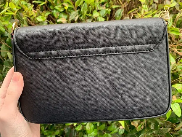 Marilyn Monroe NWOT MM Black Purse | PVC Handbag | Gold Color Chain Magnet Close