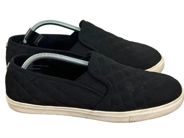 Mossimo Womens SZ 11 Puffer Quilted Slip on Shoes Black Sku 2679