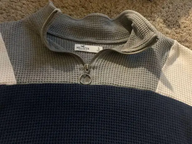 Hollister Long Sleeve 3/4 Zip