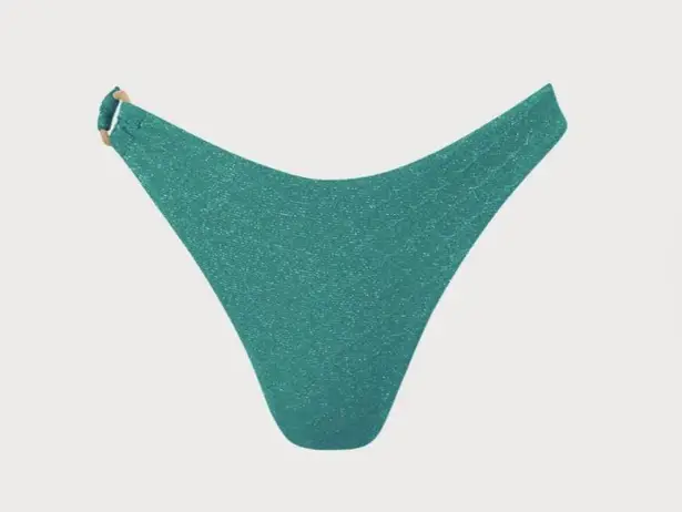 Berlook Dark Green Lurex Jacquard O