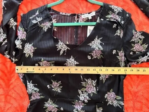 Heartloom L Anthea Floral Ruffled Dress