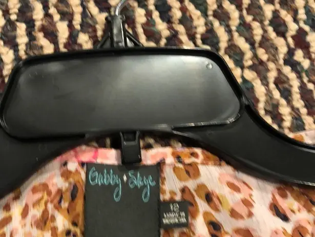 Gabby Skye Sleeveless Ombré Effect Dress Sz 12