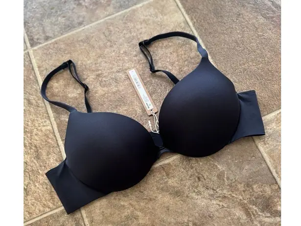 SKIMS Ultimate Pushup Plunge Bra Onyx Size 36B