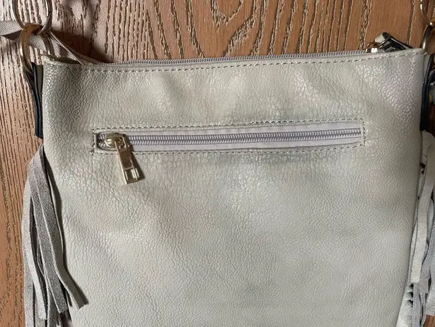 Leather Studded Cross