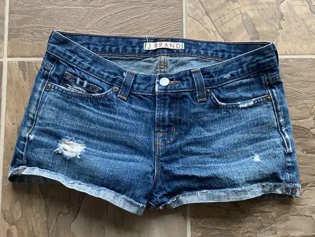 J Brand  Mako Distressed Denim Shorts