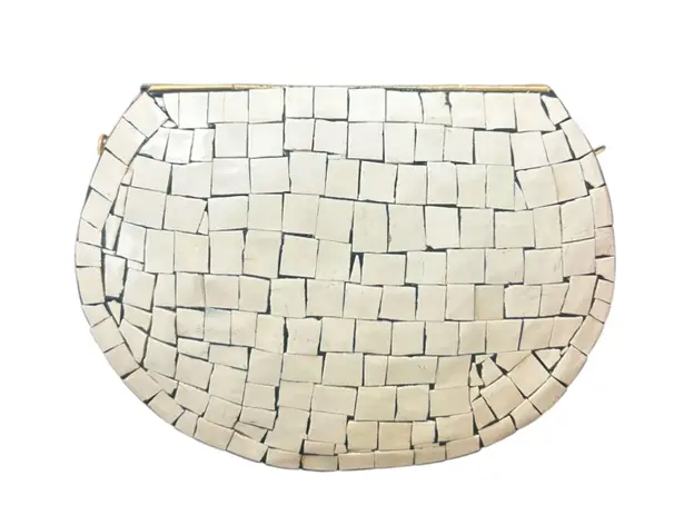 Ramla Rocky Bag Mosaic Patterned Clutch