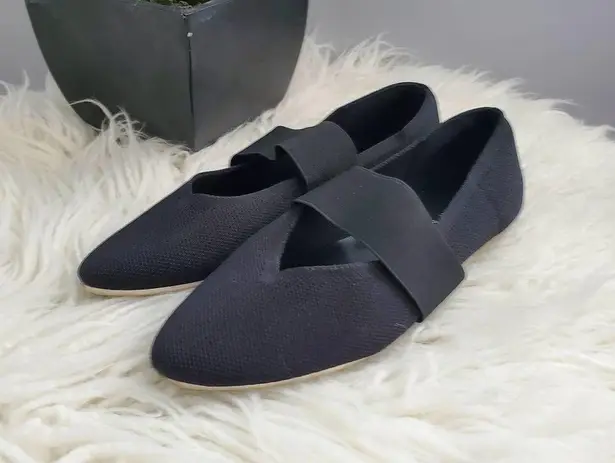 Kelly & Katie Black Slip On Ballet Flats 7.5