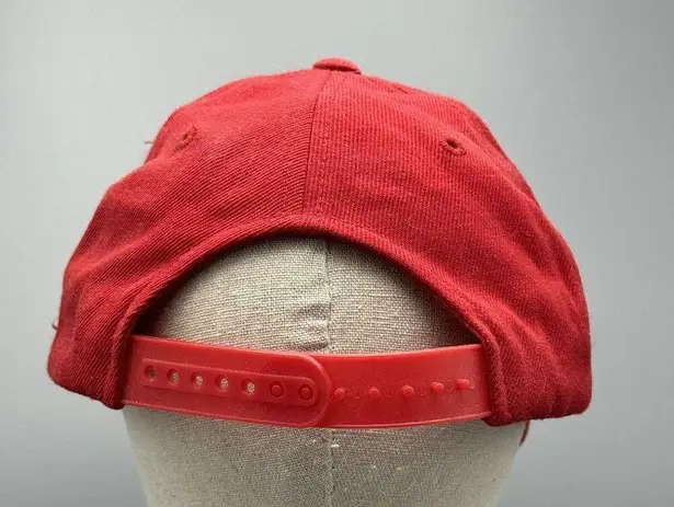 NFL Atl Falcons 1998 NFC Western Division Champions Red Baseball Hat Adjustable Size 0