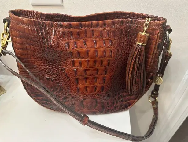 Brahmin  leather crossbody