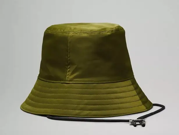 Lululemon  Unisex Olive Green Nylon Bucket Hat Sz S/M NEW New with tags never